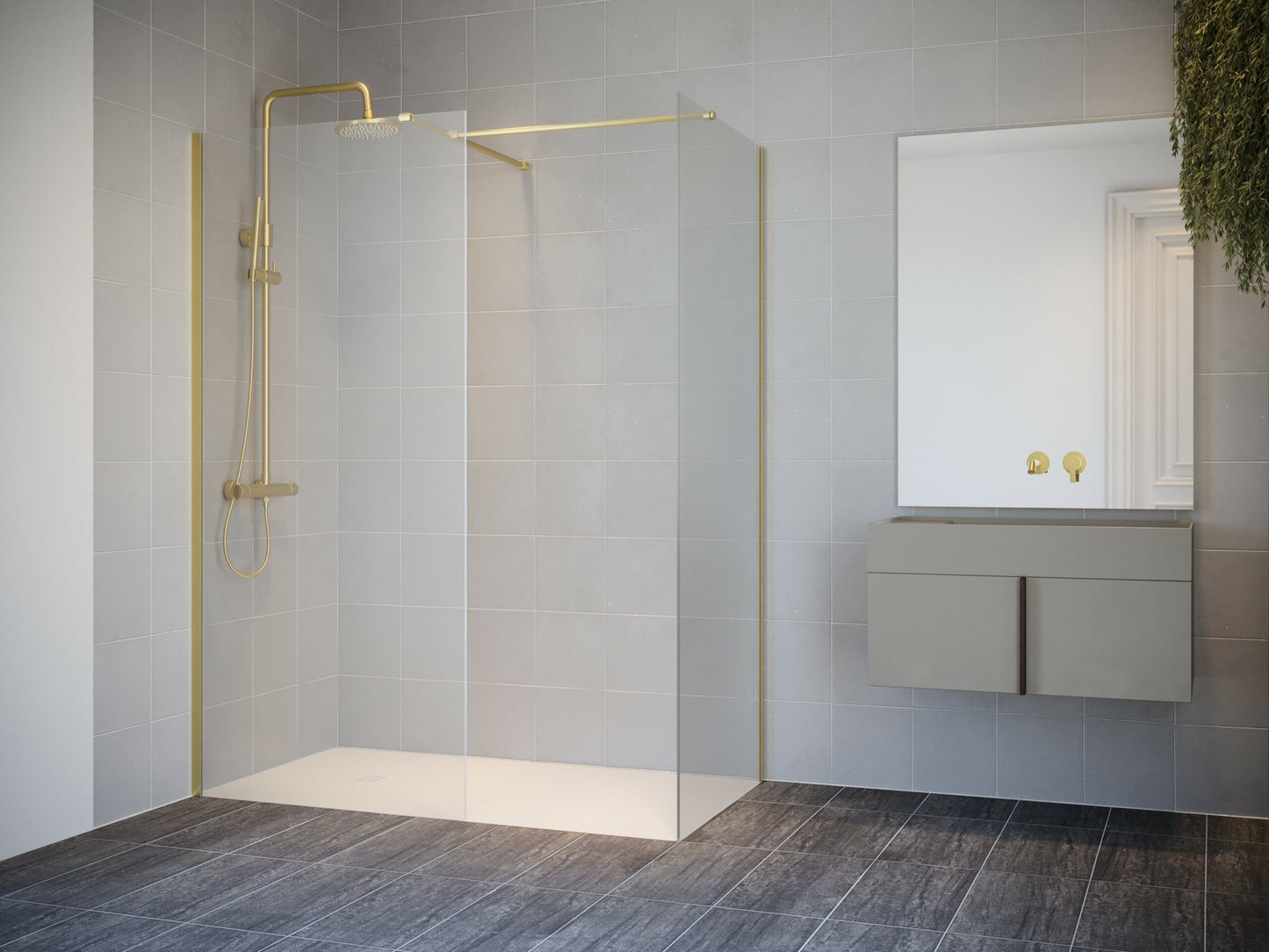 Casanuova 300 Wet Room Flipper Panel
