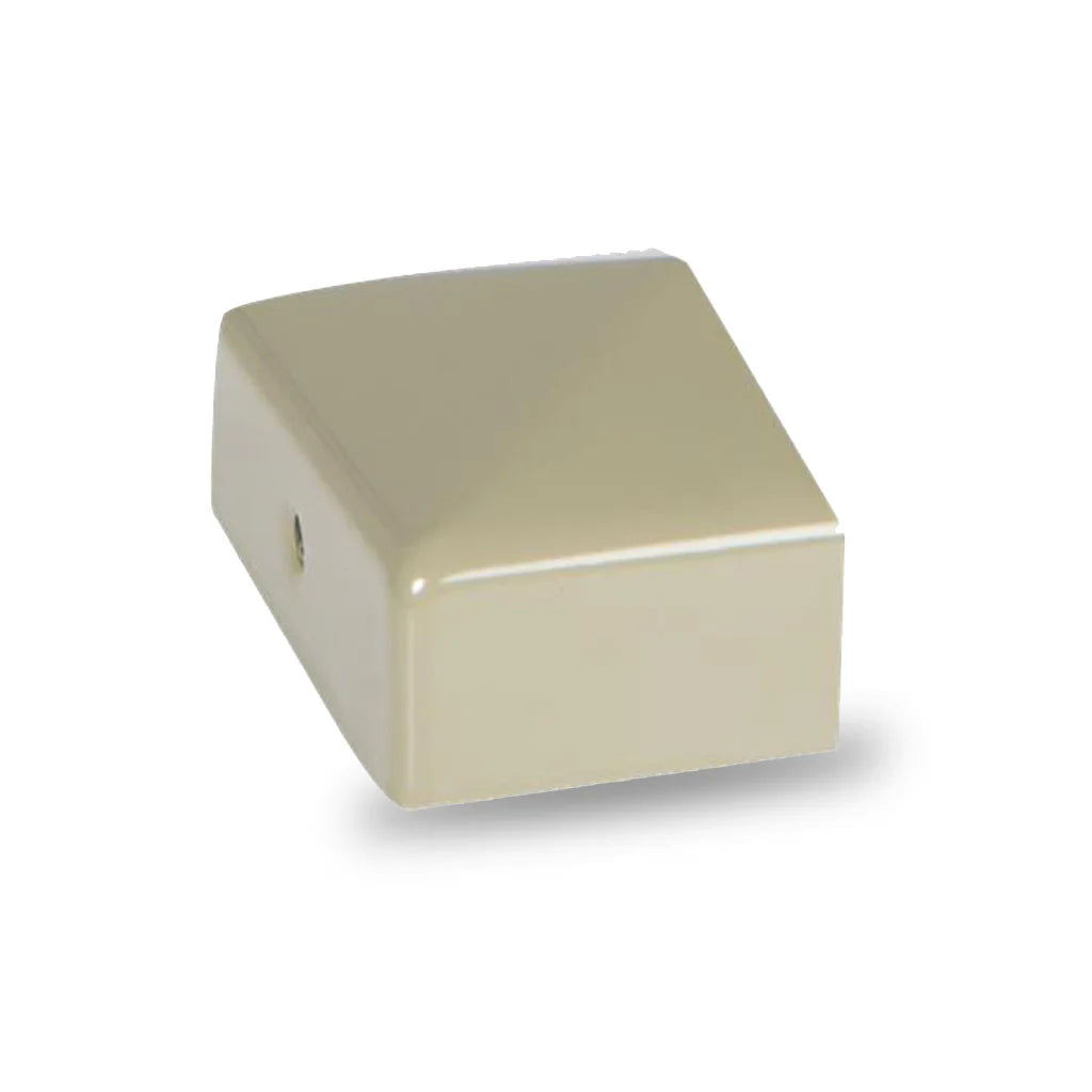 DURAPOST HALF POST CAP WITH BRACKET | 75X37MM