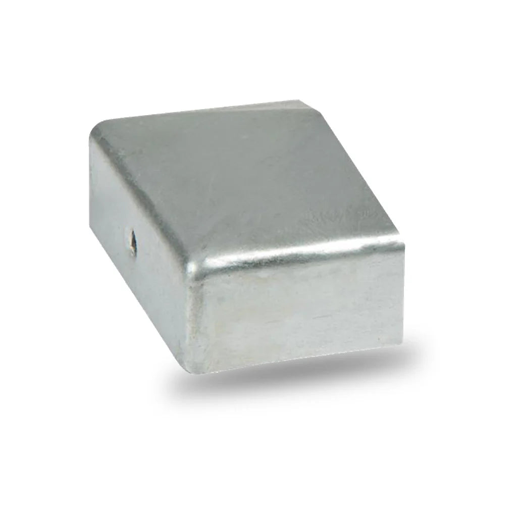 DURAPOST HALF POST CAP WITH BRACKET | 75X37MM