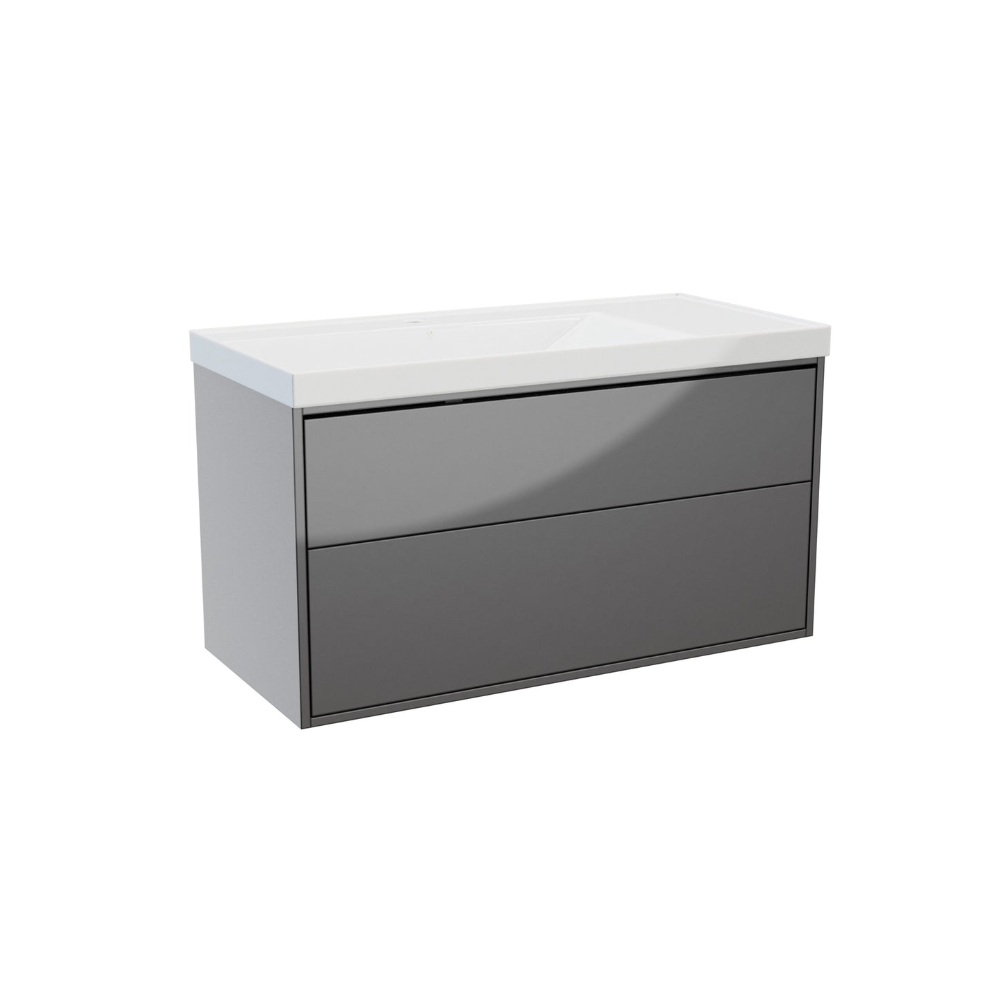 Erla Wall Hung Twin Drawer