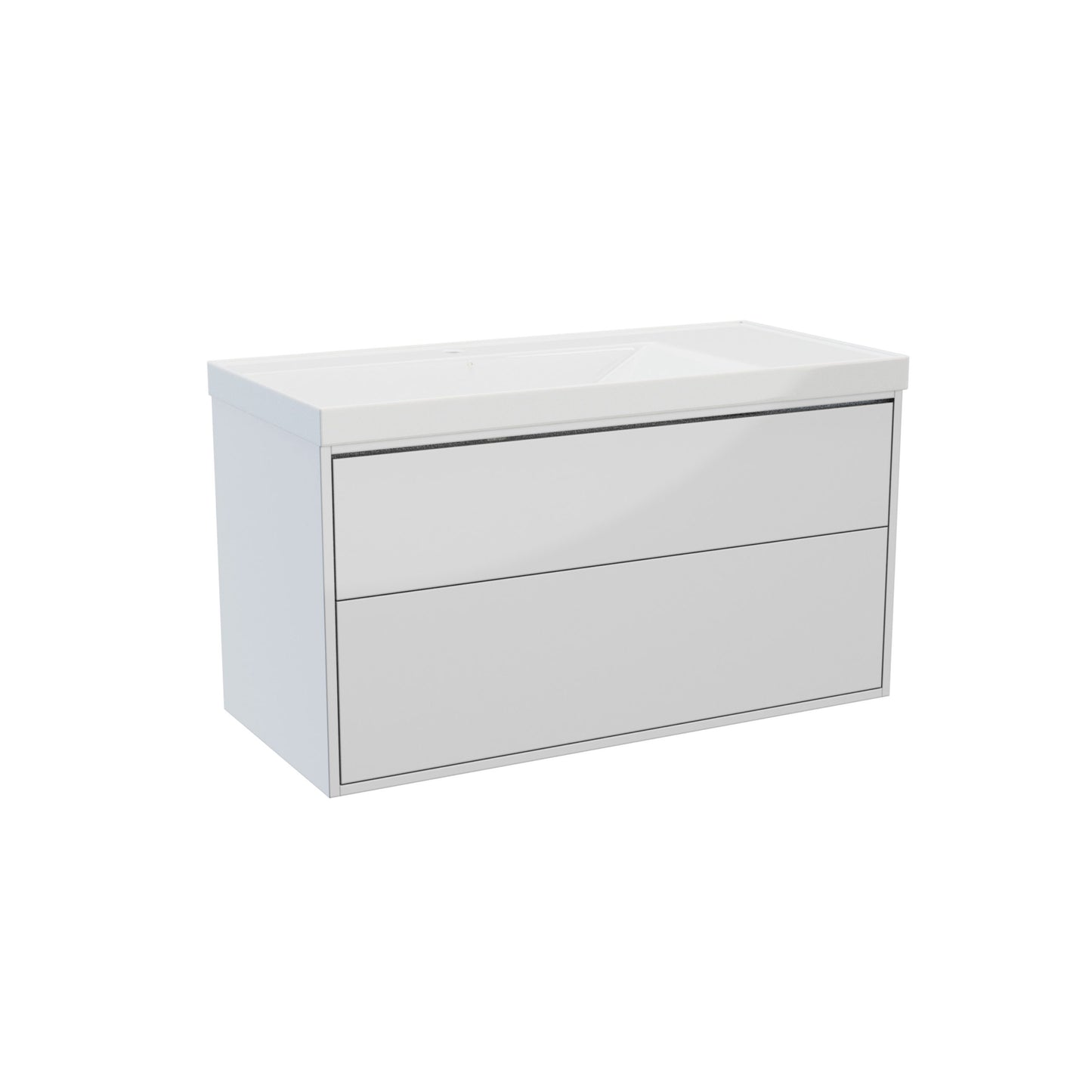 Erla Wall Hung Twin Drawer
