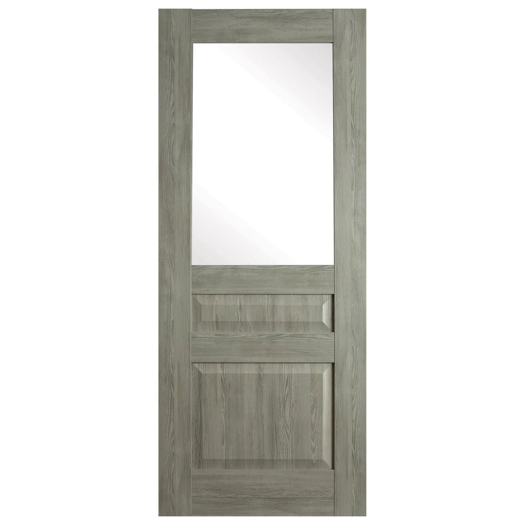 Erkado Haven Laminate Mist Grey Clear Glass