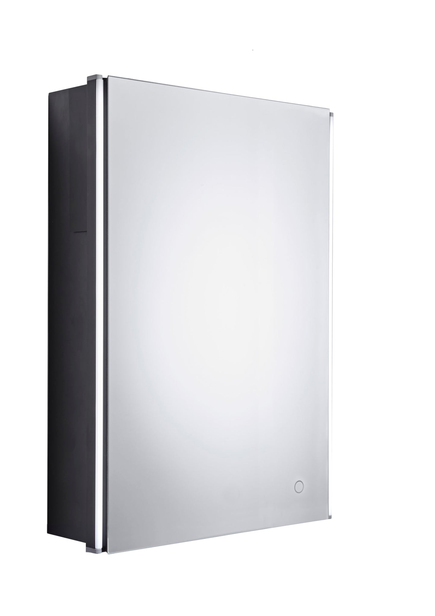FACADE Single Door Mirror Cabinet Recessed