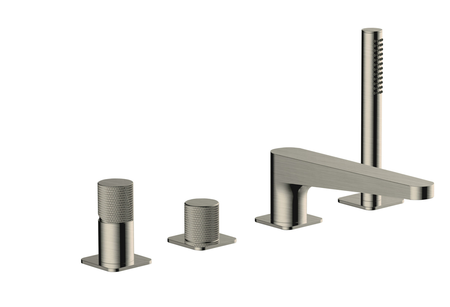 RAKAmalfi 4 Hole Deck Mounted Bath Shower Mixer