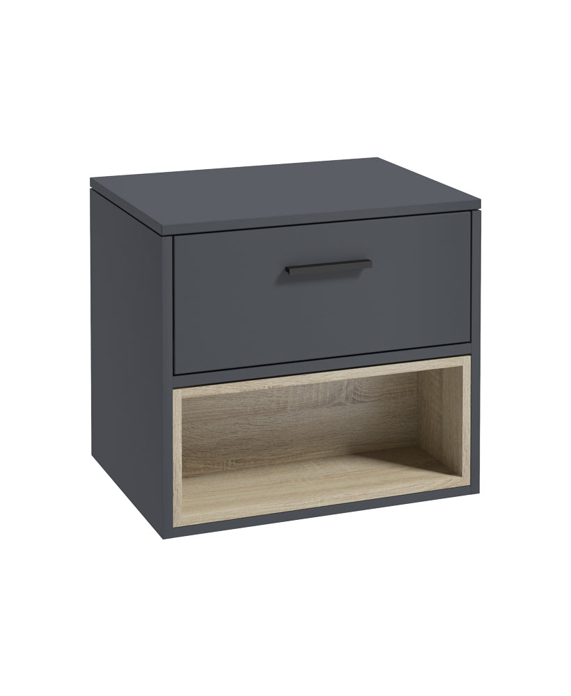 MALMO Wall Hung Single Drawer Countertop Vanity Unit