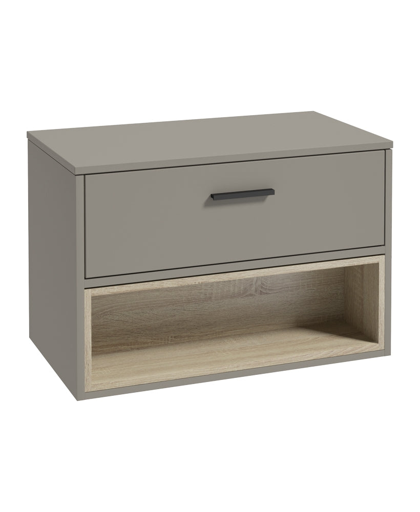 MALMO Wall Hung Single Drawer Countertop Vanity Unit