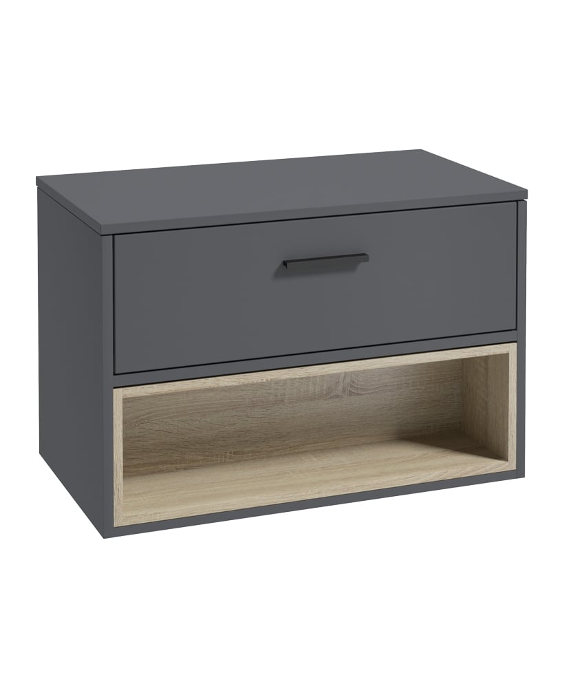 MALMO Wall Hung Single Drawer Countertop Vanity Unit