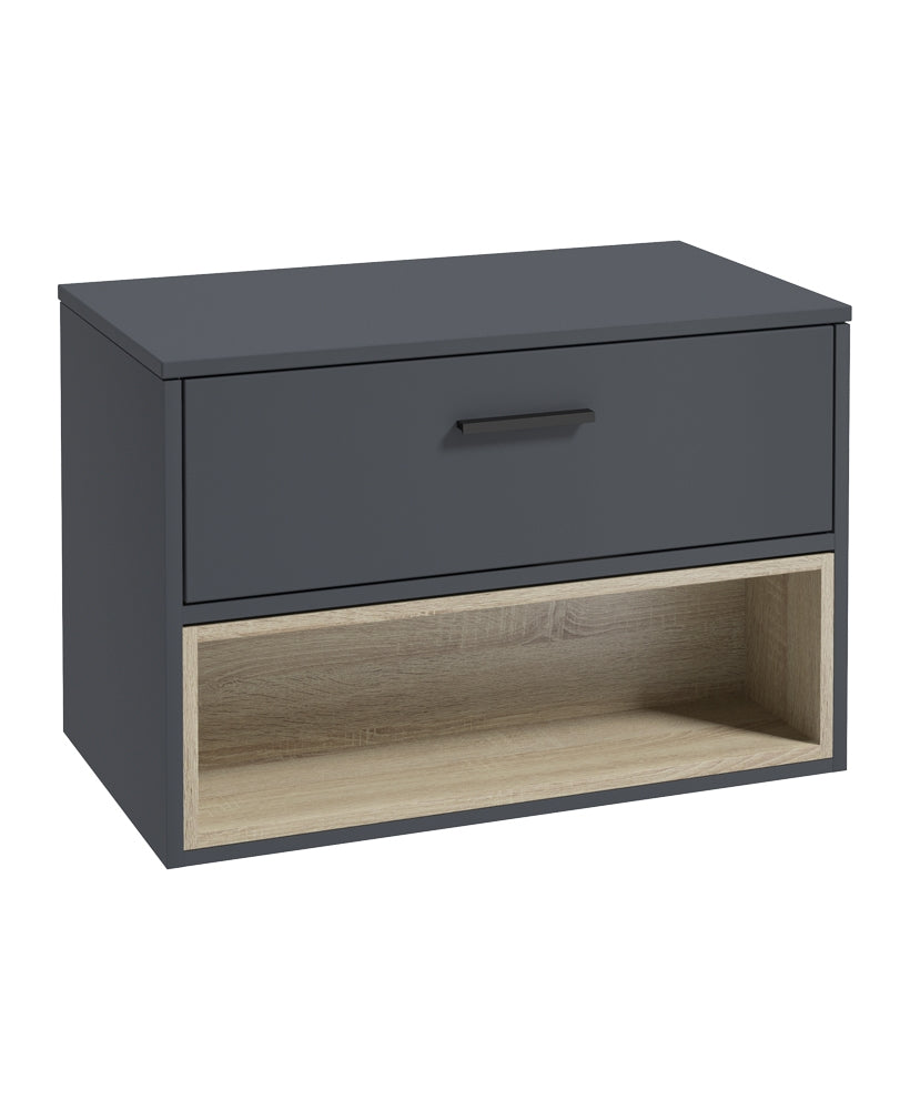 MALMO Wall Hung Single Drawer Countertop Vanity Unit