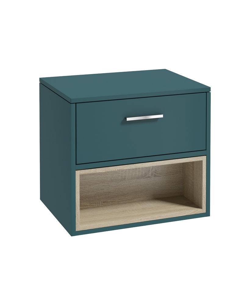 MALMO Wall Hung Single Drawer Countertop Vanity Unit