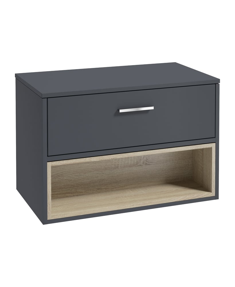 MALMO Wall Hung Single Drawer Countertop Vanity Unit