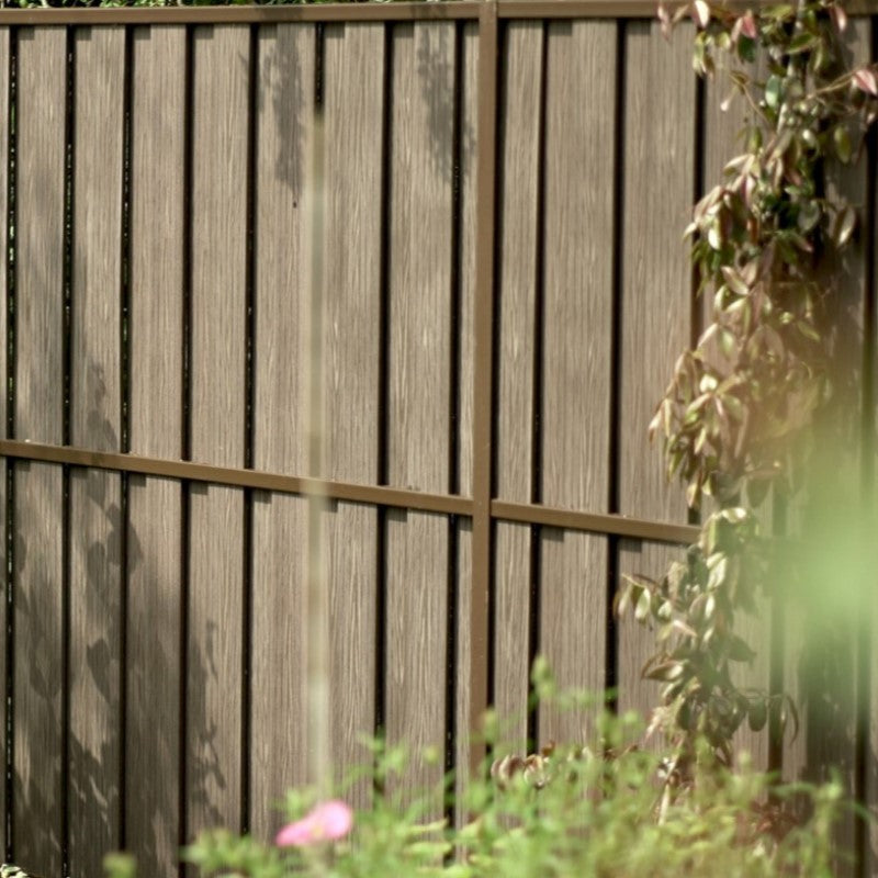 DURAPOST RAILS FOR VENTO UP TO 900MM HEIGHT | 1829MM SEPIA BROWN (PK2)