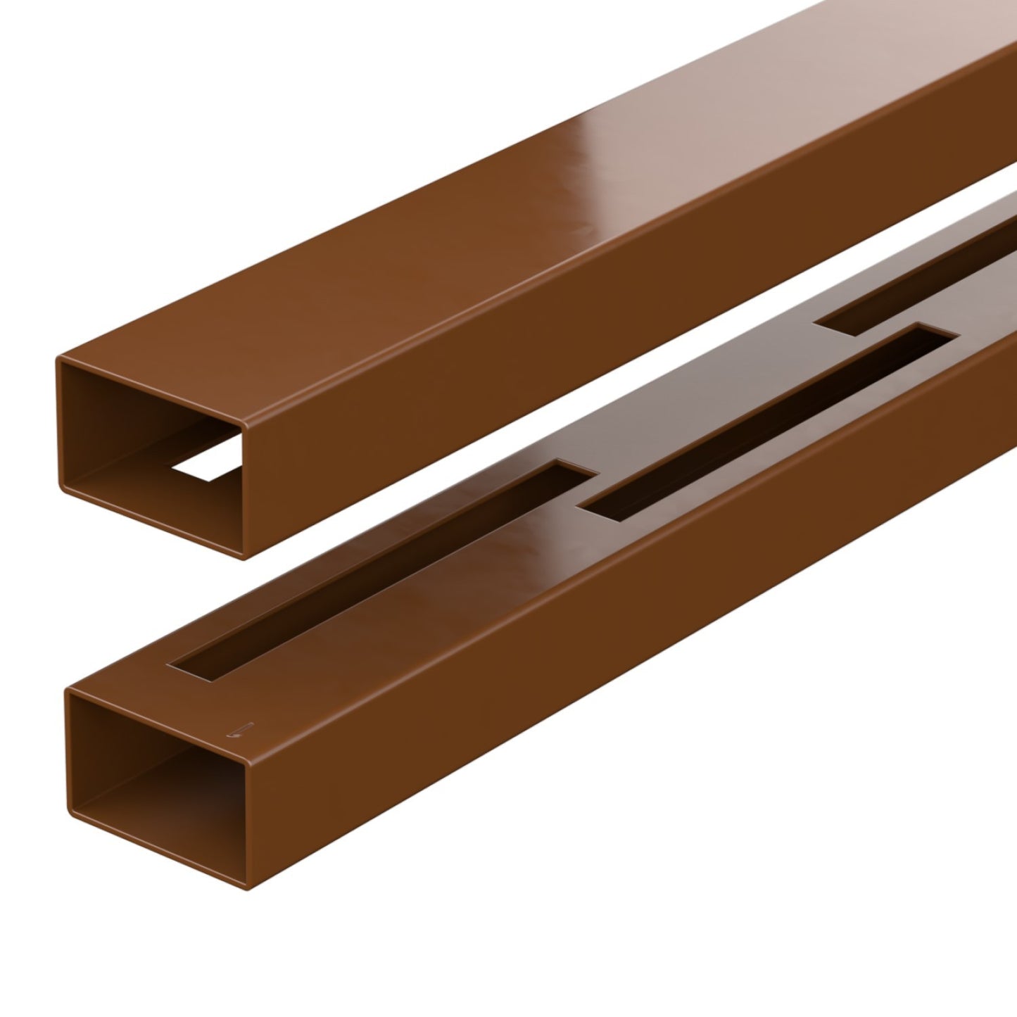DURAPOST RAILS FOR VENTO UP TO 900MM HEIGHT | 1829MM SEPIA BROWN (PK2)