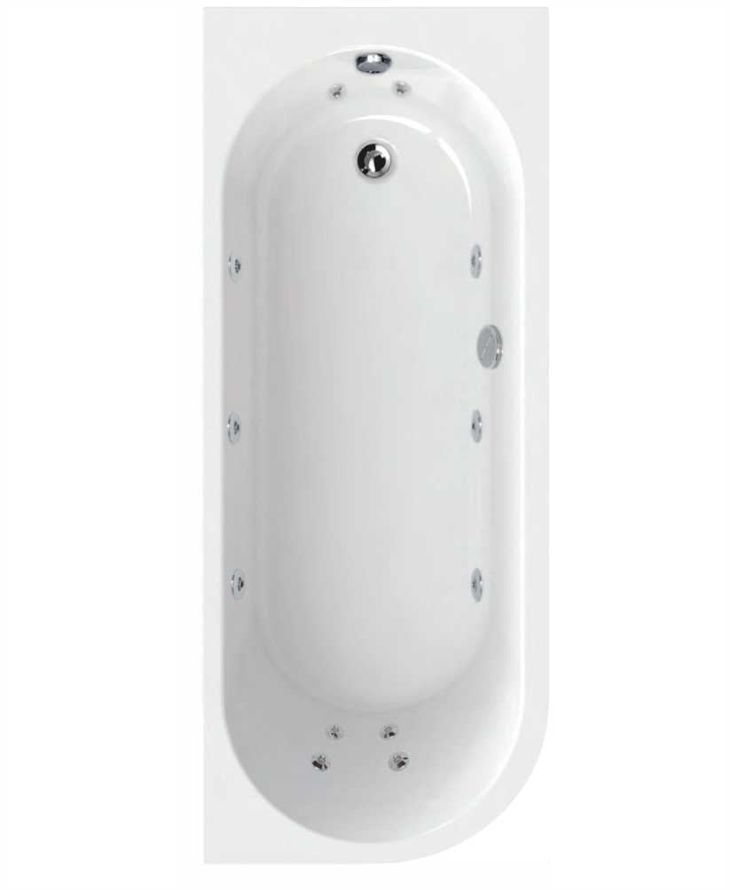 ARC Single Ended Right Hand 12 Jet Whirlpool Bath & Panel