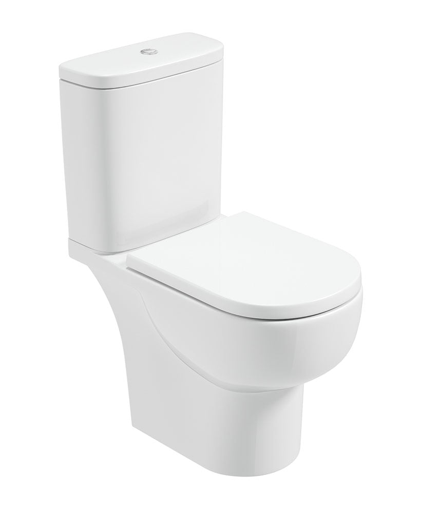 SIGMA Open Back Close Coupled WC & Delta Soft Close Seat