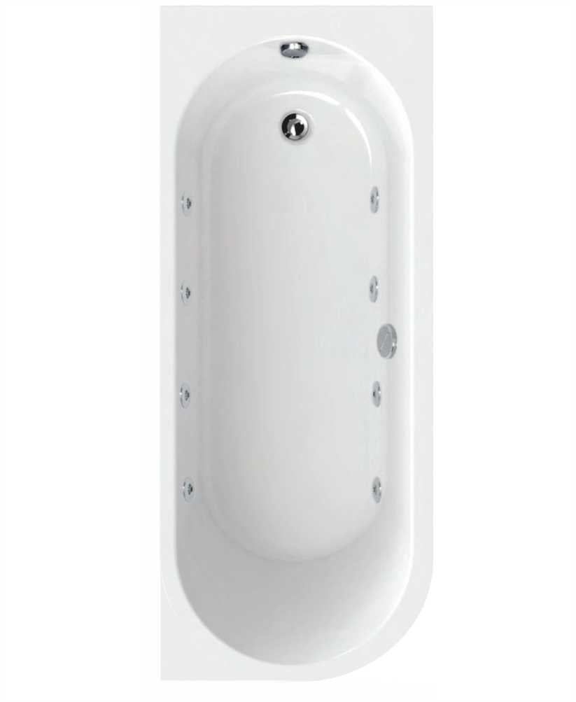 ARC Right Hand Single Ended 12 Jet Whirlpool Bath & Panel