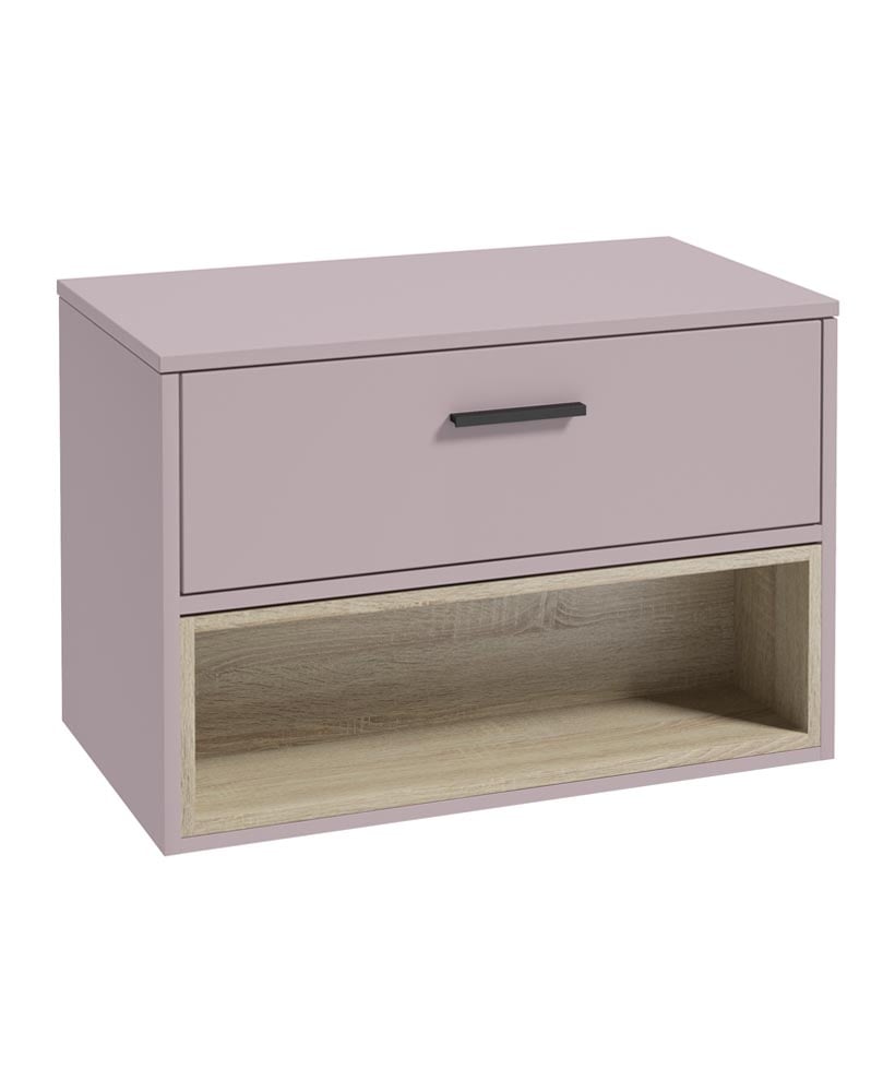 MALMO Wall Hung Single Drawer Countertop Vanity Unit
