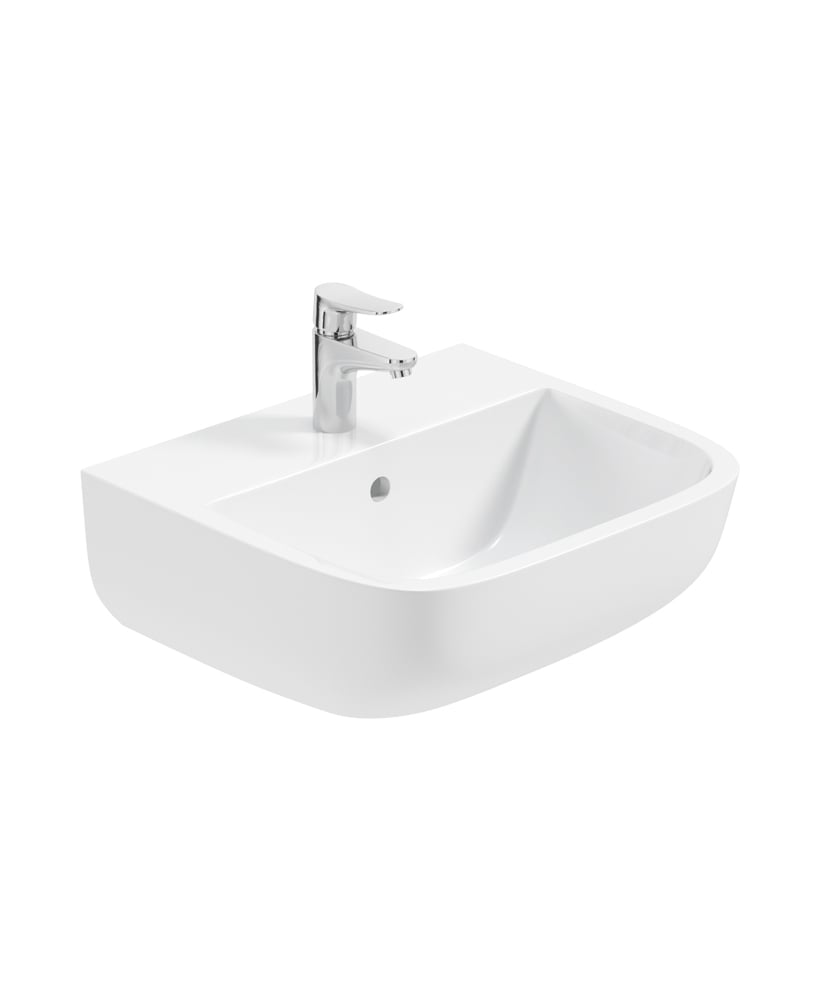 RUBIX 1 Tap Hole Handrinse Wash Basin