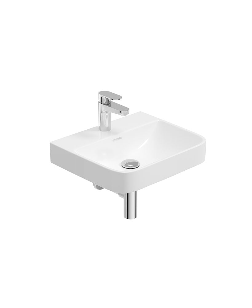 HORIZON Square 1 Tap Hole Wash Basin & Bottle Trap Chrome