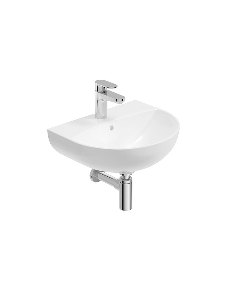 HORIZON Round 1 Tap Hole Wash Basin & Bottle Trap Chrome