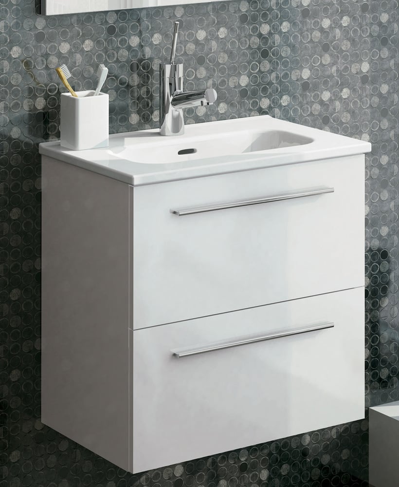 PARIS Wall Hung Two Drawer Vanity Unit