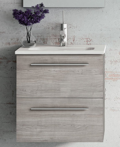 PARIS Wall Hung Two Drawer Vanity Unit