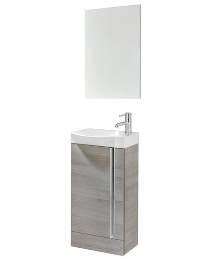 PRAGUE Floorstanding Single Door Vanity Unit