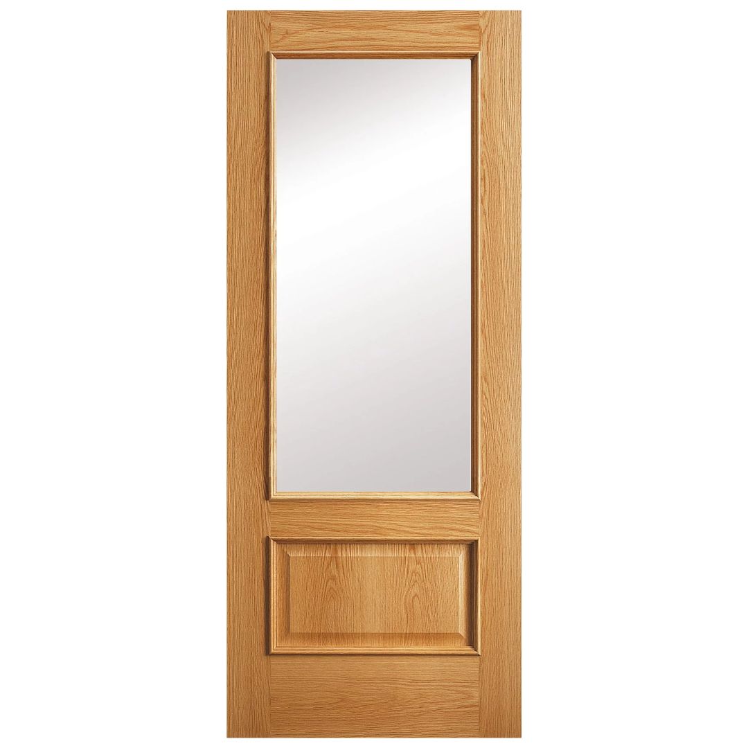 214 RLV Oak Satin Clear Glass_Natural