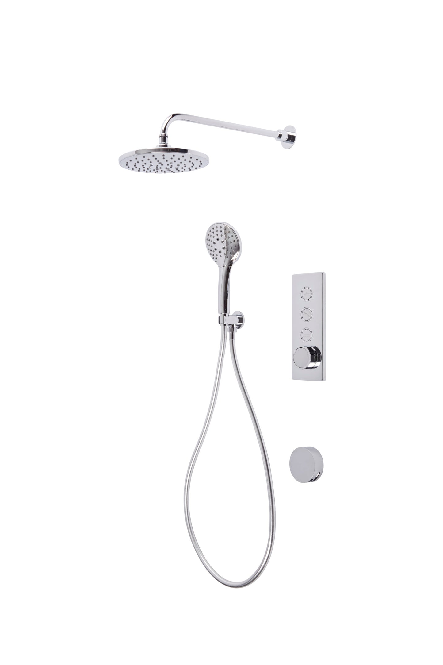 Axiom 3 Function Shower System with Shower Head and Bath Filler