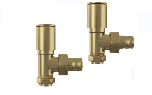 Angled Radiator Valves