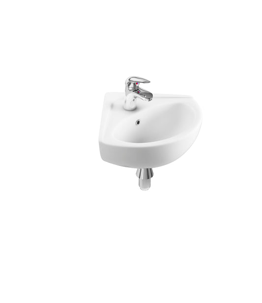 Kota 1TH Corner Basin   Wall Mount Only