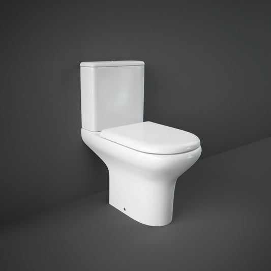 RAKCompact Comfort Height Open Back Close Coupled Pan WC