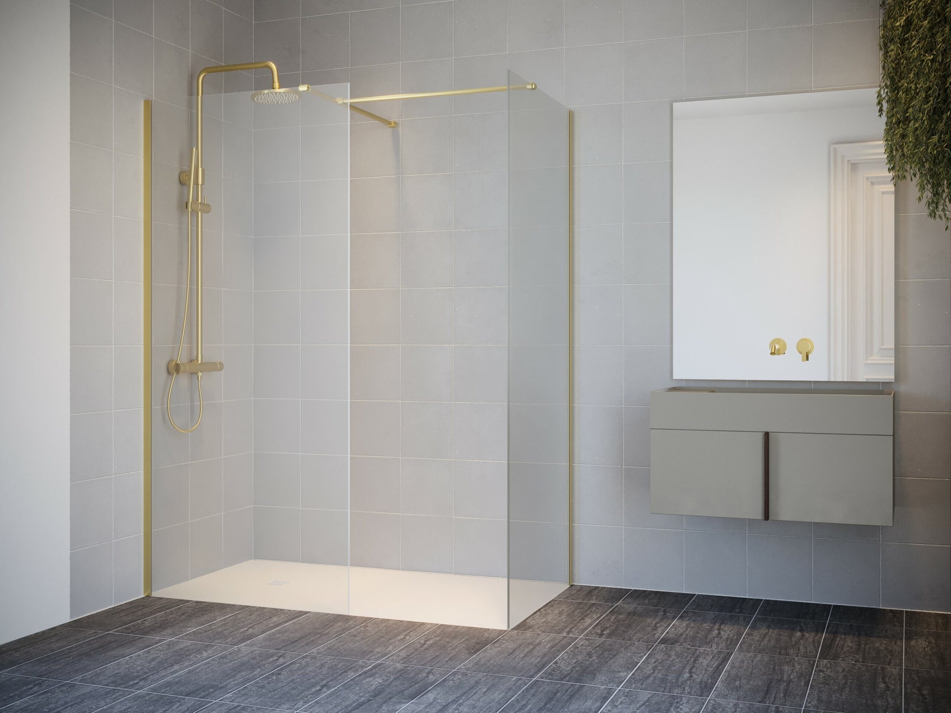 Casanuova  300 Wet Room Flipper Panel