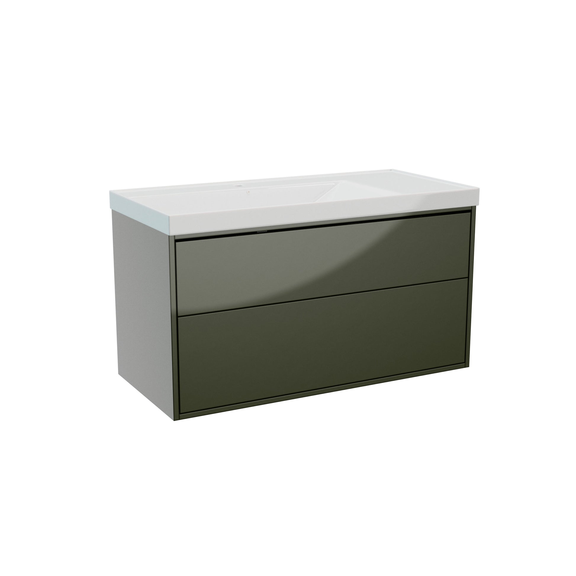 Erla  Wall Hung Twin Drawer