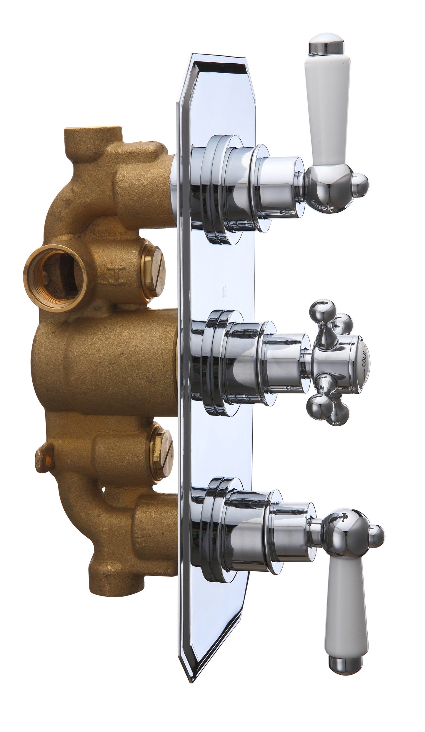 KYLEMORE TRIPLE CONCEALED SHOWER VALVE