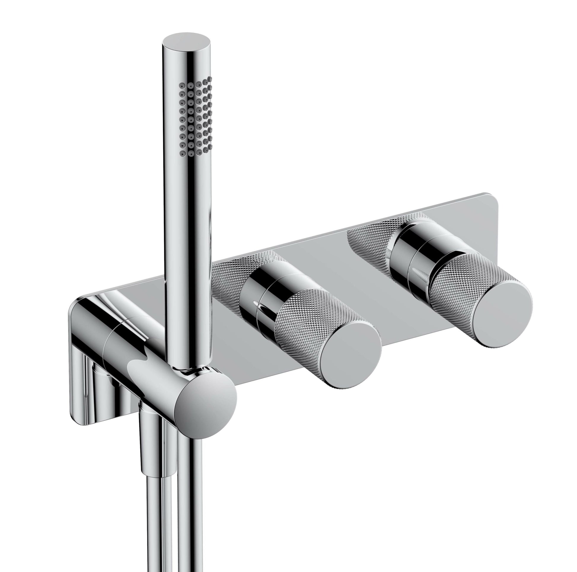 RAKAmalfi Thermostatic Dual Outlet Horizontal Concealed Valve Inc. Shower Kit