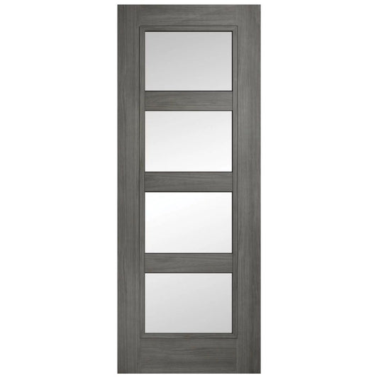 Shaker 4P Luxury Laminate Grey Clear Glass