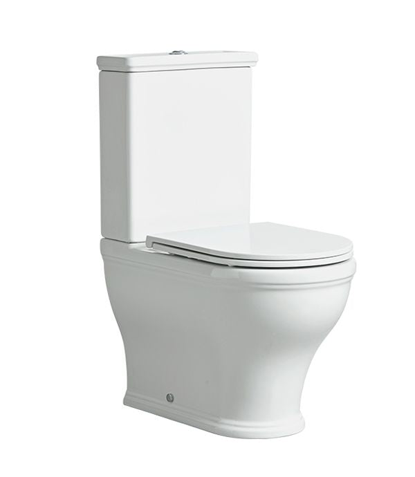 Lansdown Short Projection Fully Enclosed Close Coupled WC  6/4L