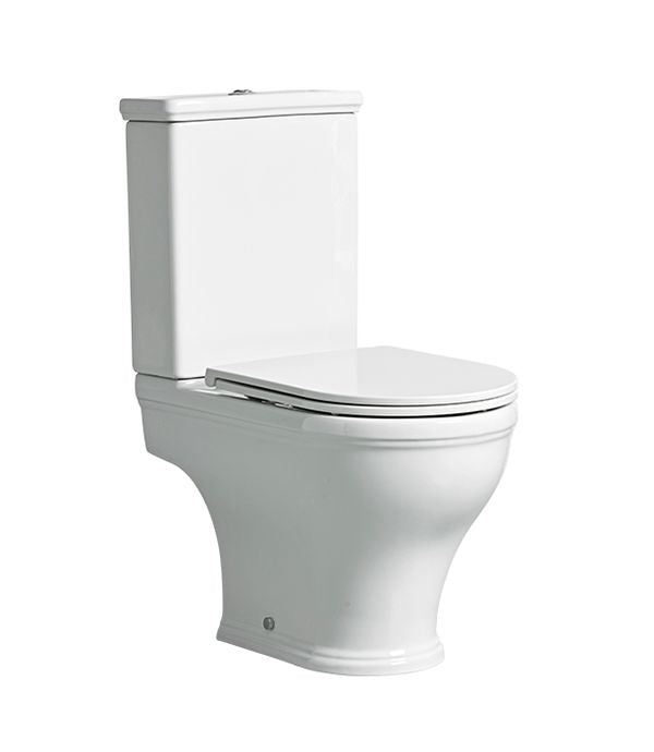 Lansdown Short Projection Open Back Close Coupled WC  6/4L