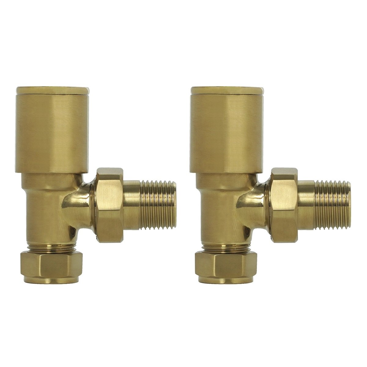 SONAS Round Angled Radiator Valve