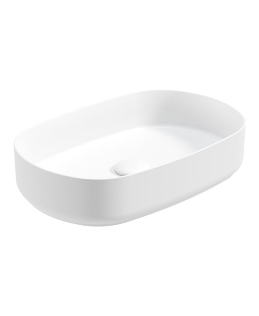 AVANTI Oval Countertop Wash Basin & Ceramic Click Clack Waste