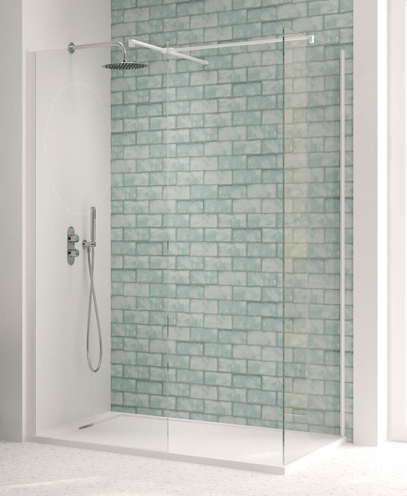 ASPECT Wetroom Panel White