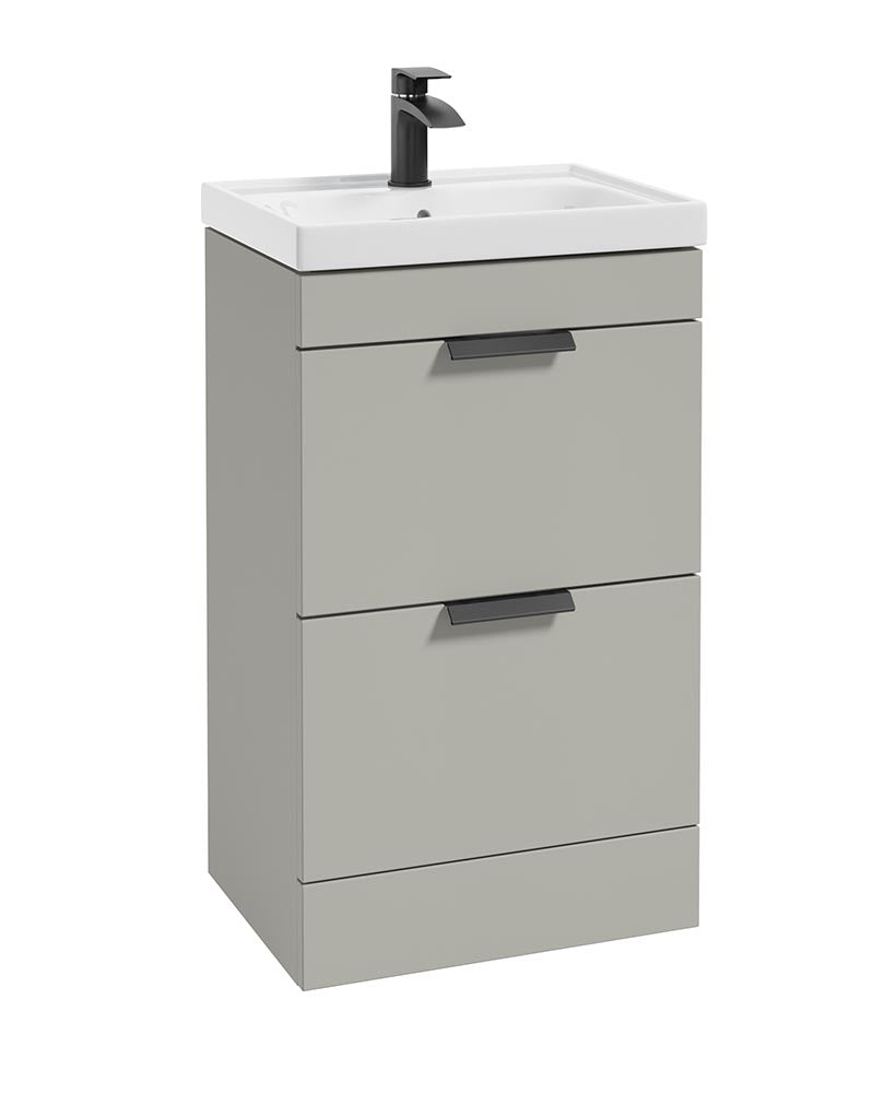 STOCKHOLM Floorstanding Two Drawer Vanity Unit