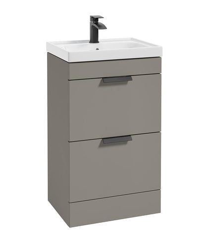 STOCKHOLM Floorstanding Two Drawer Vanity Unit