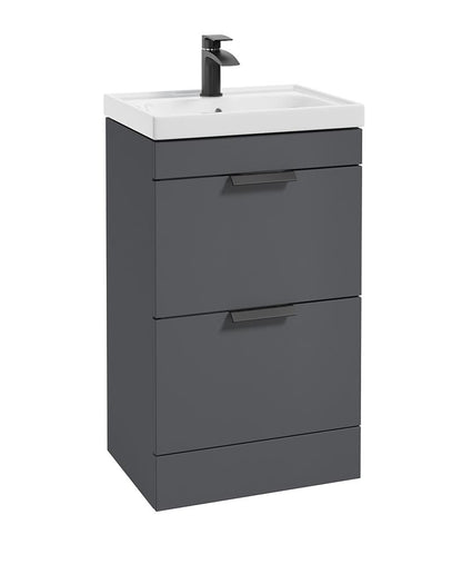 STOCKHOLM Floorstanding Two Drawer Vanity Unit