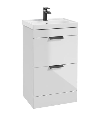 STOCKHOLM Floorstanding Two Drawer Vanity Unit