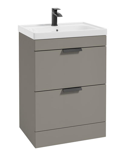 STOCKHOLM Floorstanding Two Drawer Vanity Unit