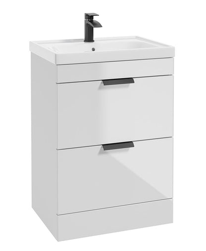 STOCKHOLM Floorstanding Two Drawer Vanity Unit