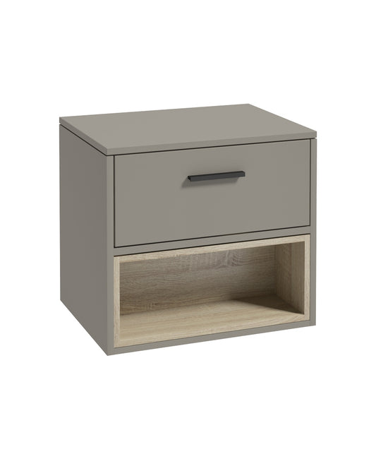 MALMO Wall Hung Single Drawer Countertop Vanity Unit