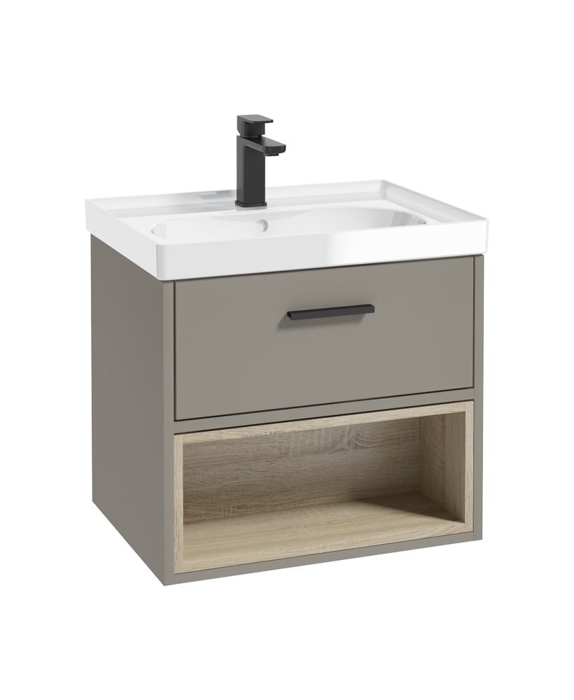 MALMO Wall Hung Single Drawer Vanity Unit