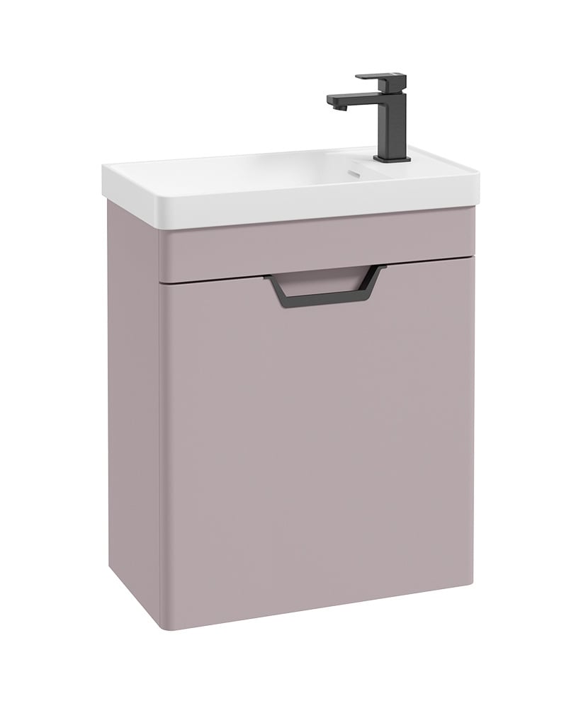 FREYA Wall Hung Single Door Cloakroom Vanity Unit